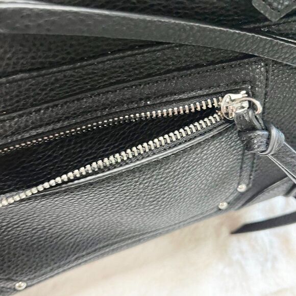 Charming Charlie Black Satchel Bag - Picture 7 of 13